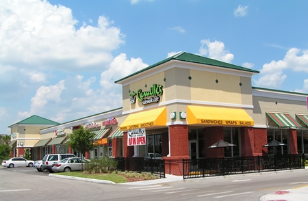 Side View of Lee Vista Shopping Plaza in Orlando