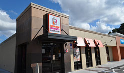 Dunkin Donuts in Conway Retail Center Renovation Project