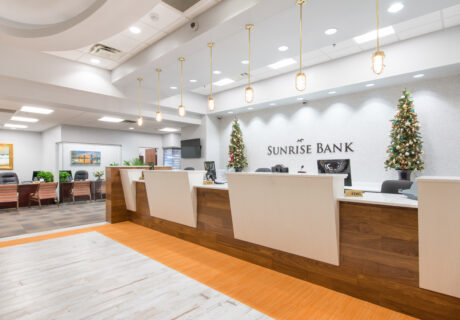 Sunrise Bank Lobby